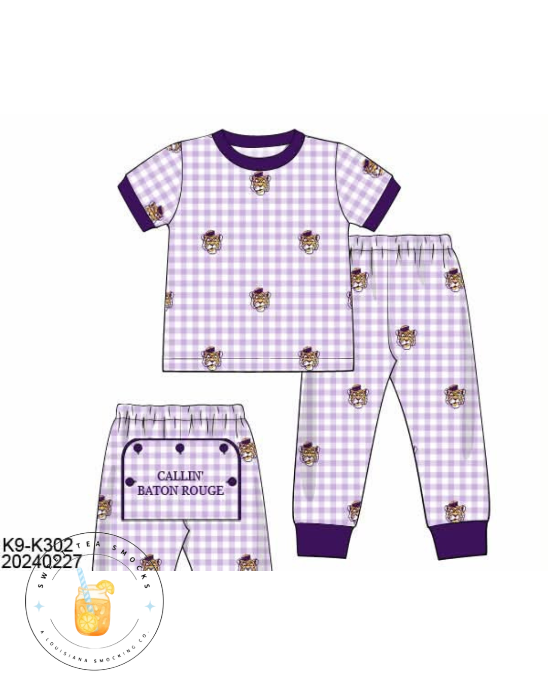 Callin’ Baton Rouge Unisex Lounge Set