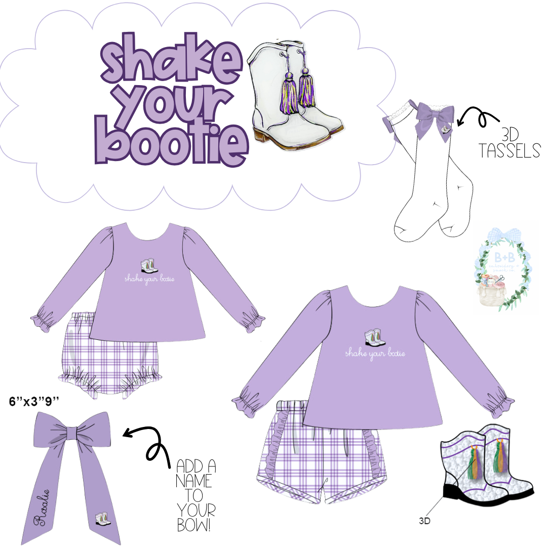 PO 22: Shake Your Bootie Bloomer Set
