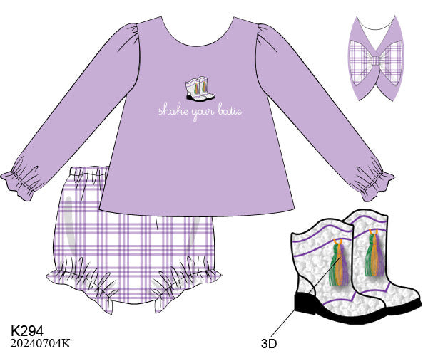 PO 22: Shake Your Bootie Bloomer Set