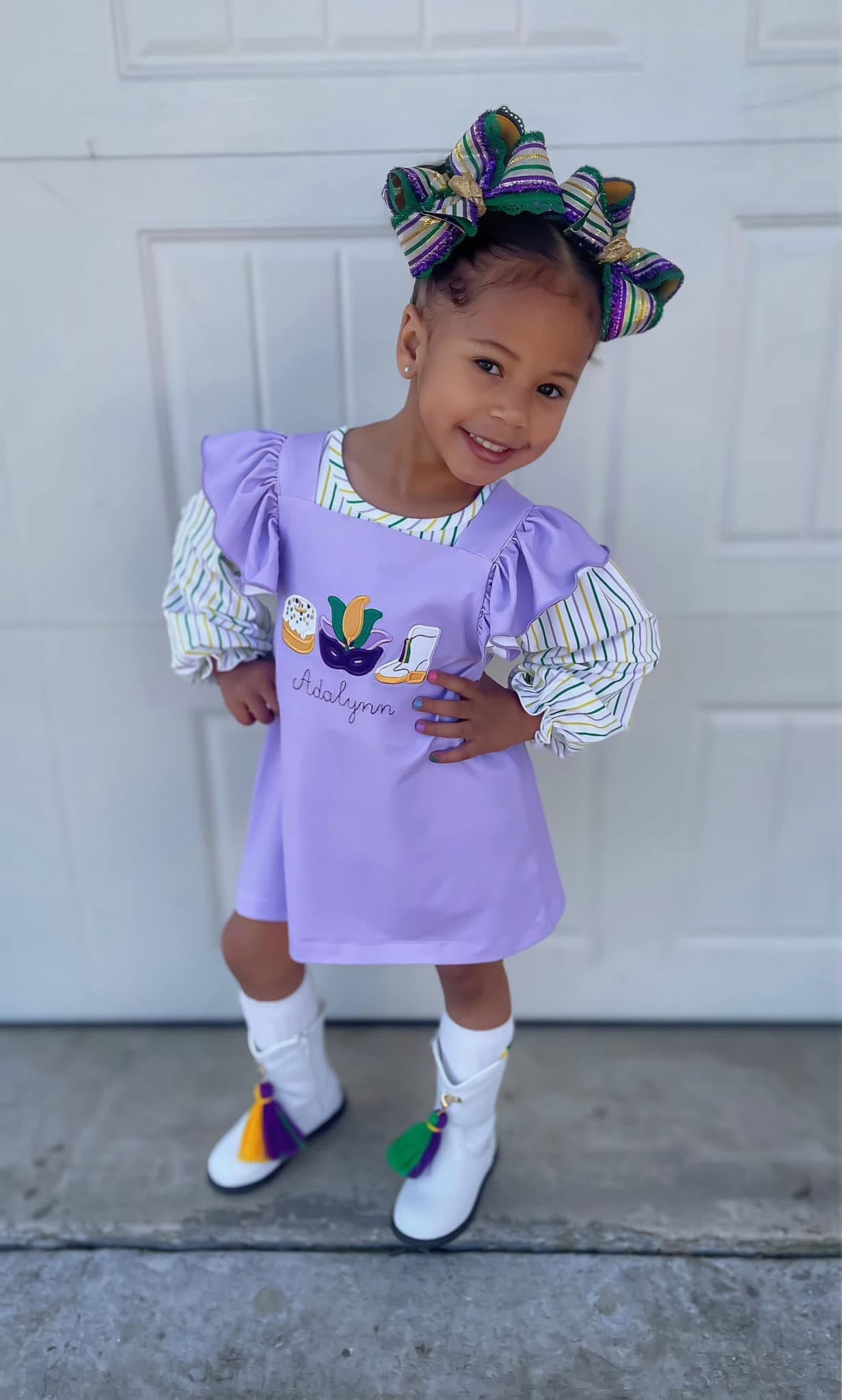 PO 22: Queen of the Mardi Ruffled Undershirt