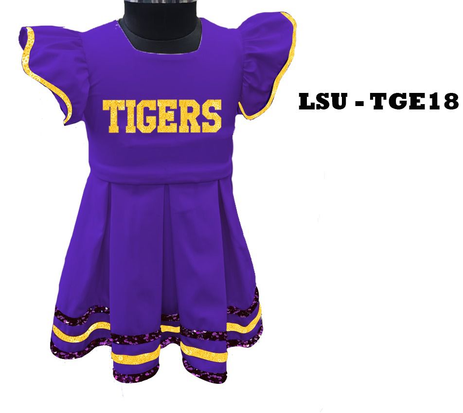 Tiger Girls Sequin Pleated Dress