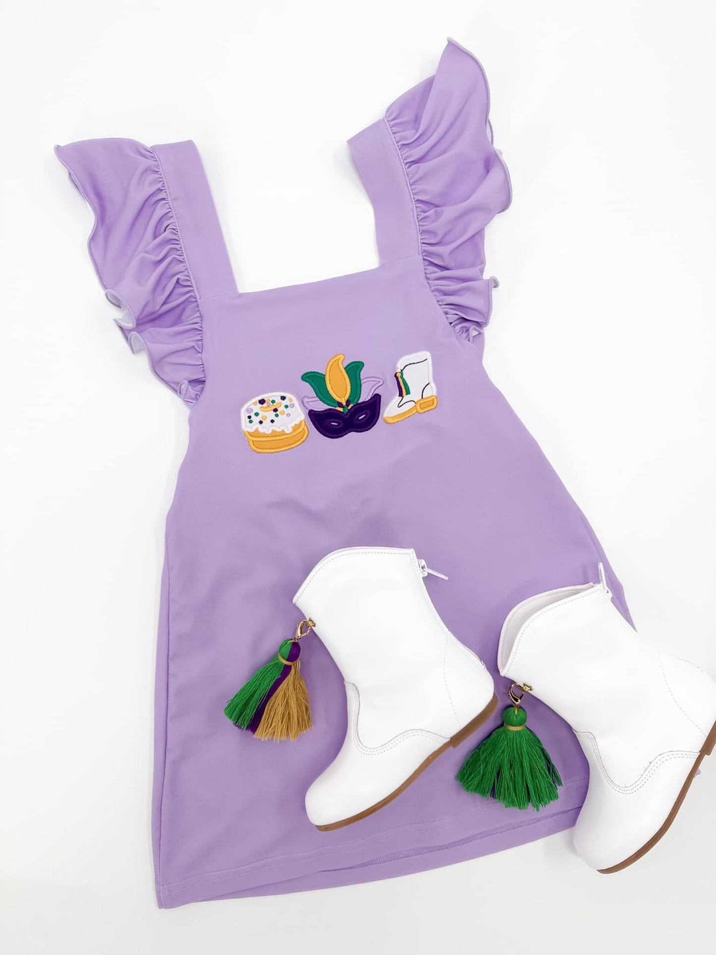 PO 22: Queen of the Mardi Ruffled Undershirt