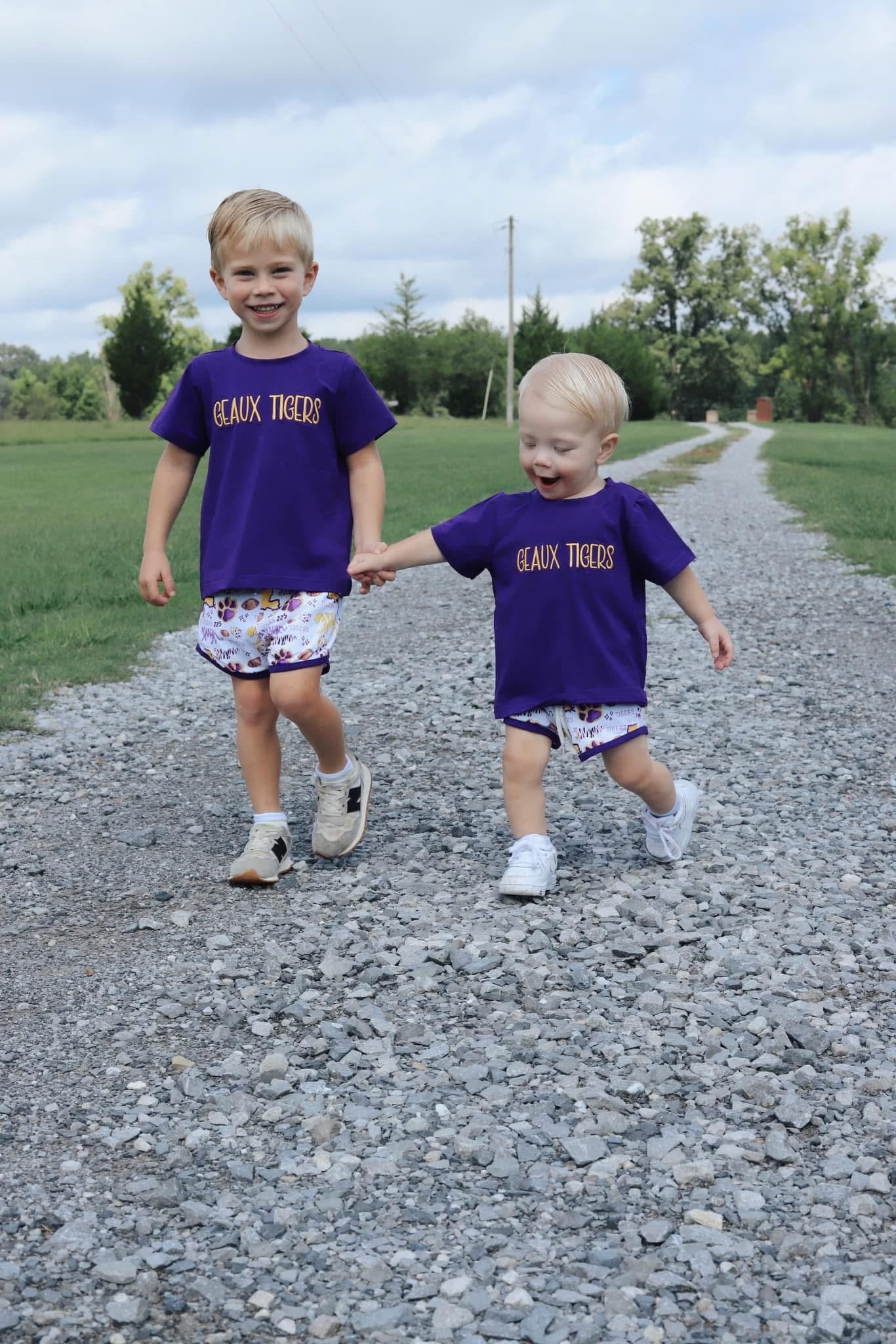 You Had Me At Geaux Boy Shortie Set