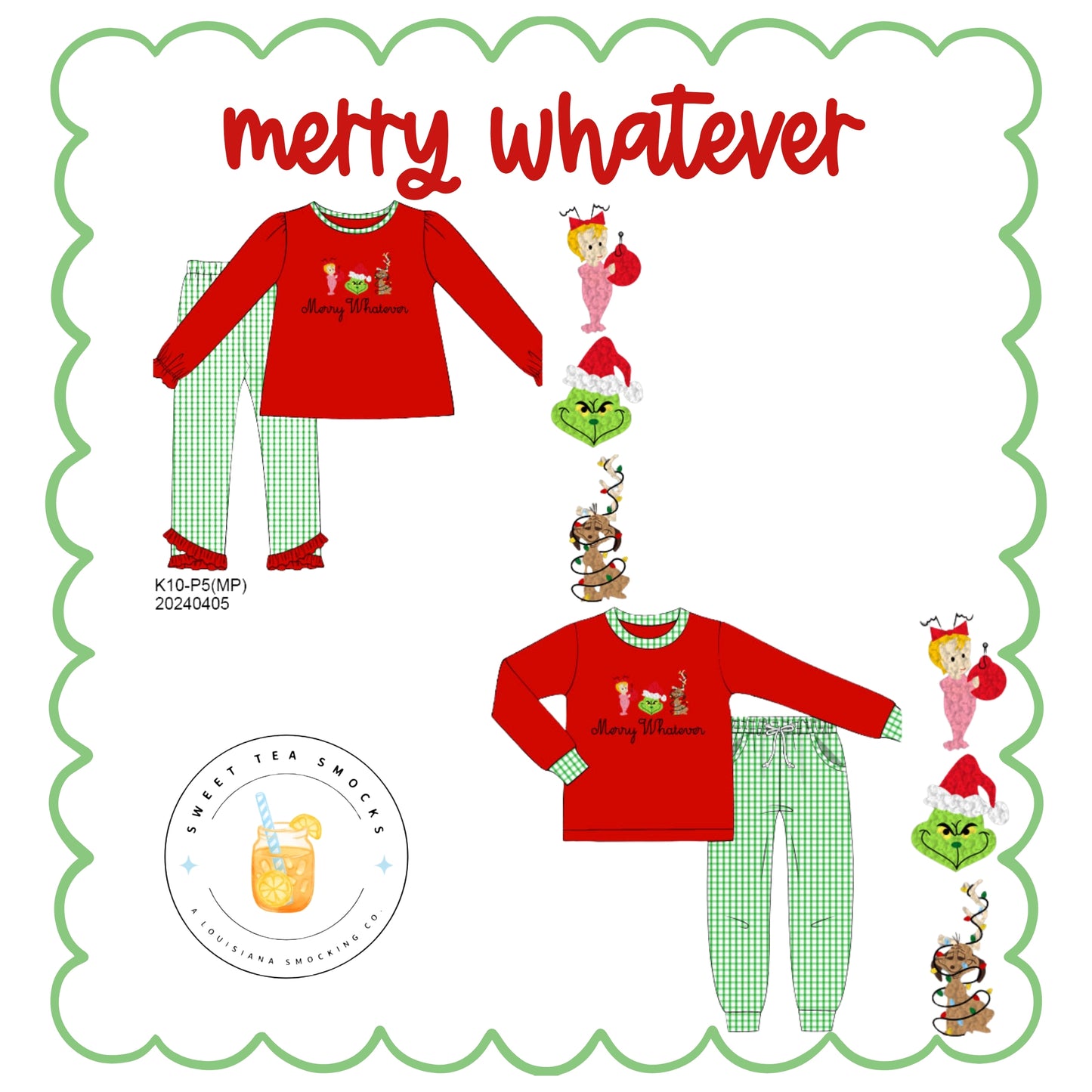 Preorder 28: Merry Whatever Boy Jogger Set