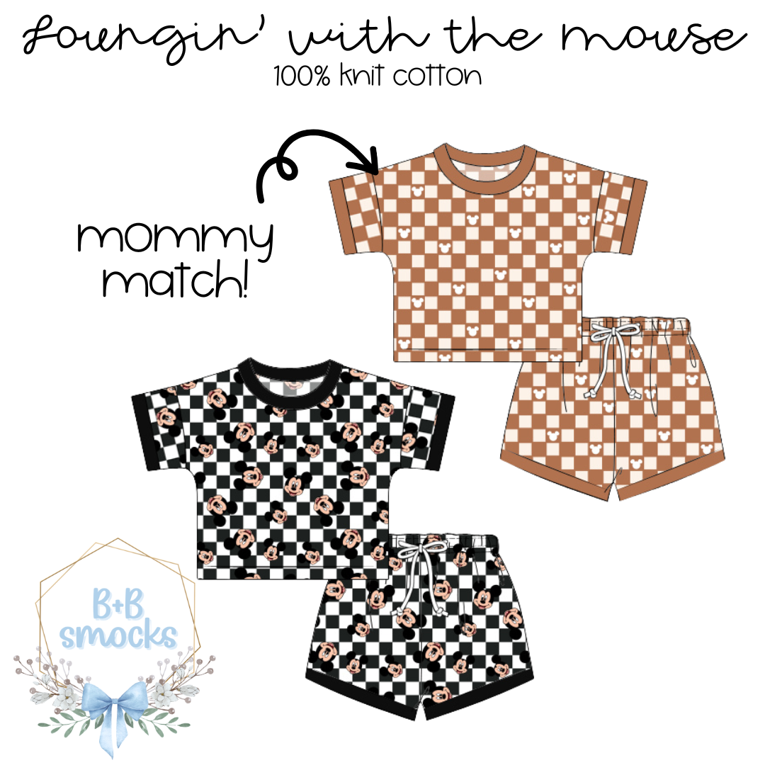 Loungin’ With The Mouse Lounge Set