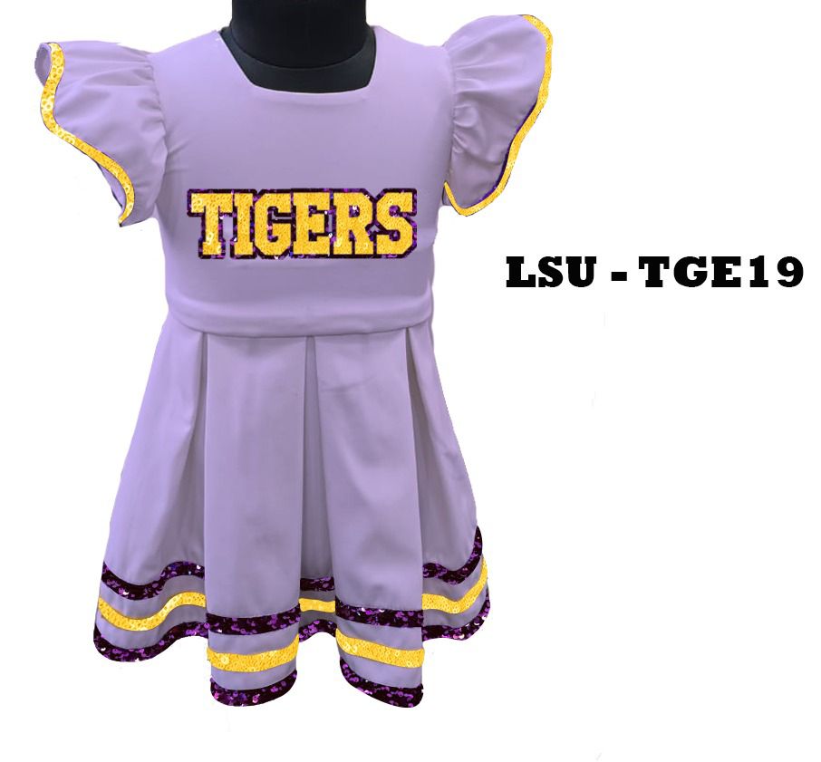 Tiger Girls Sequin Pleated Dress