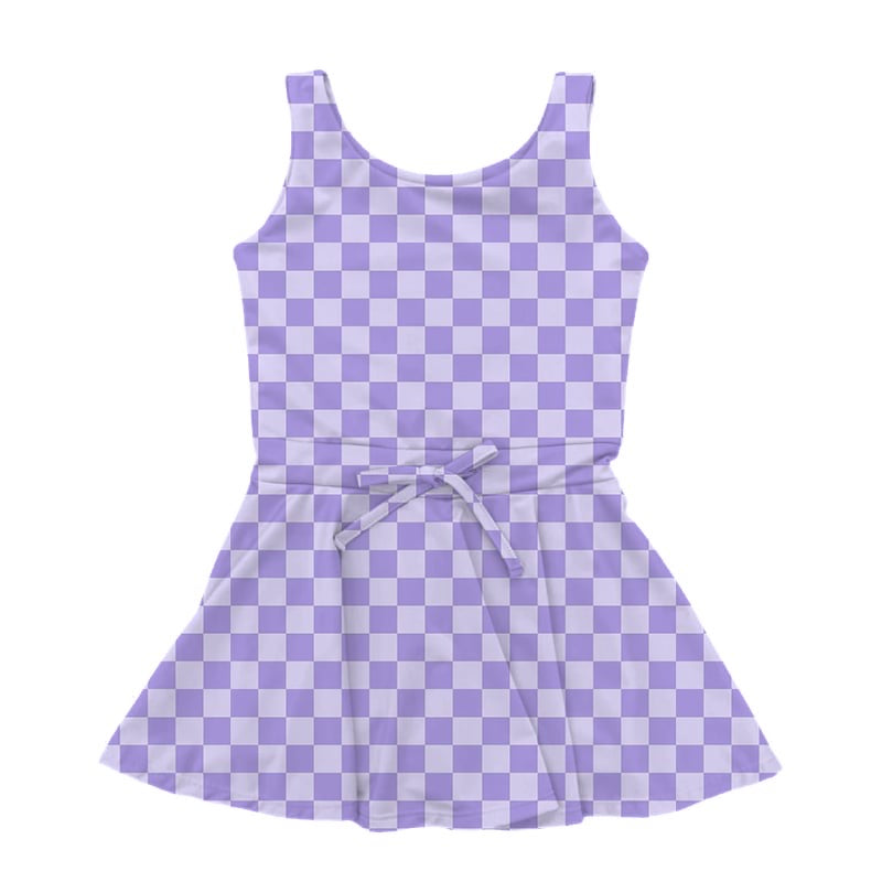 Retro Tiger Check Adult Athletic Dress
