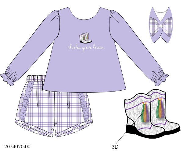 PO 22: Shake Your Bootie Short Set