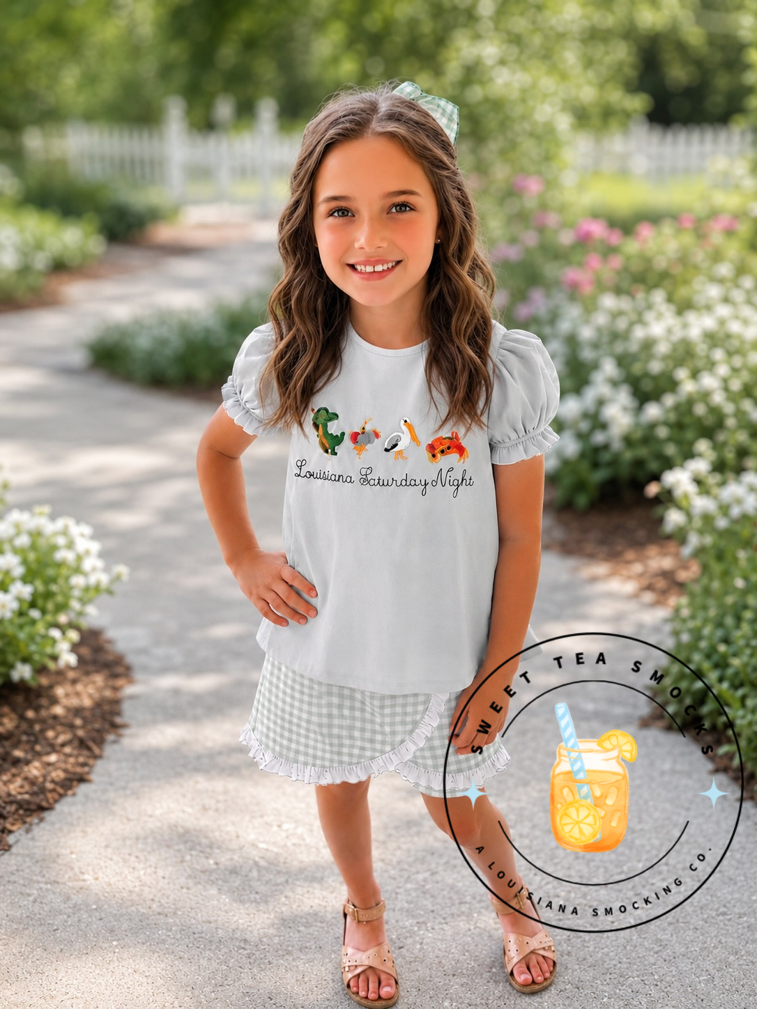 Sweet Tea Time Capsule Collection™ - Louisiana Saturday Night Skort Set