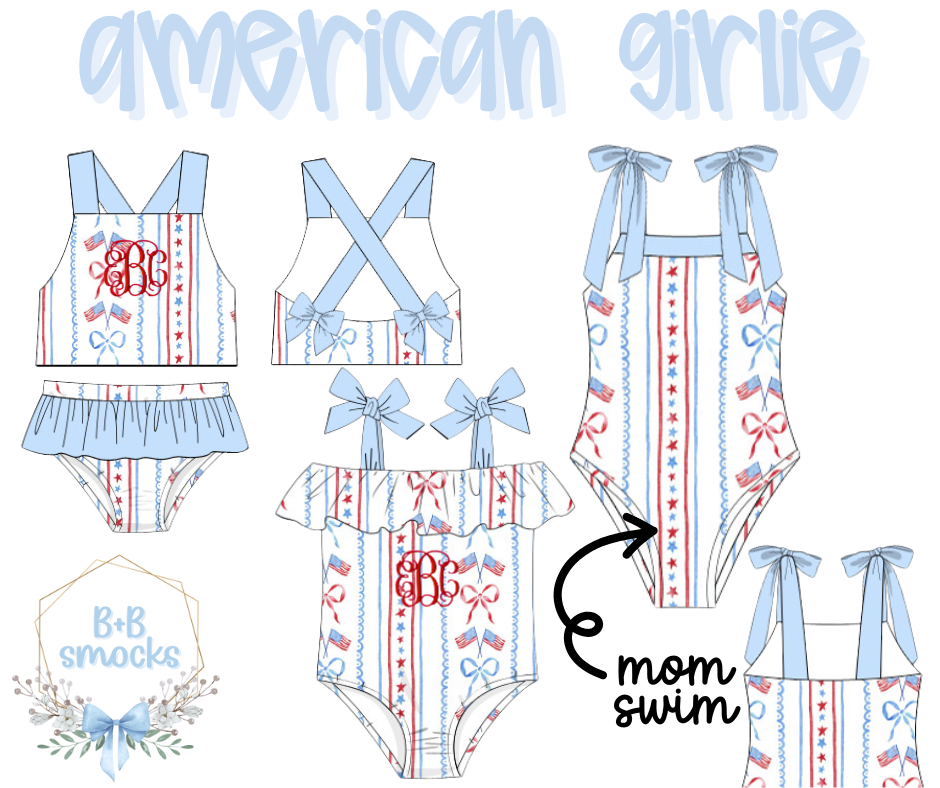 American Girlie 1PC Swimsuit