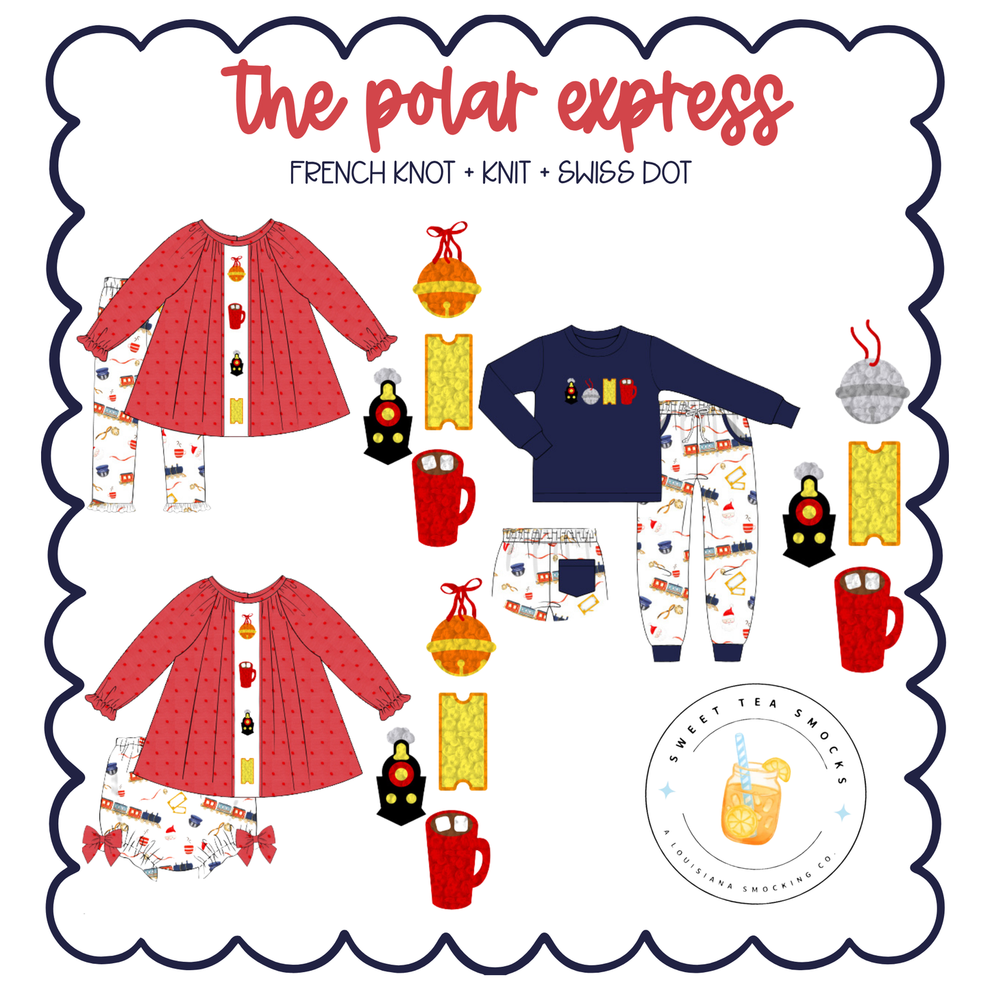 Preorder 28: The Polar Express Boy Jogger Set