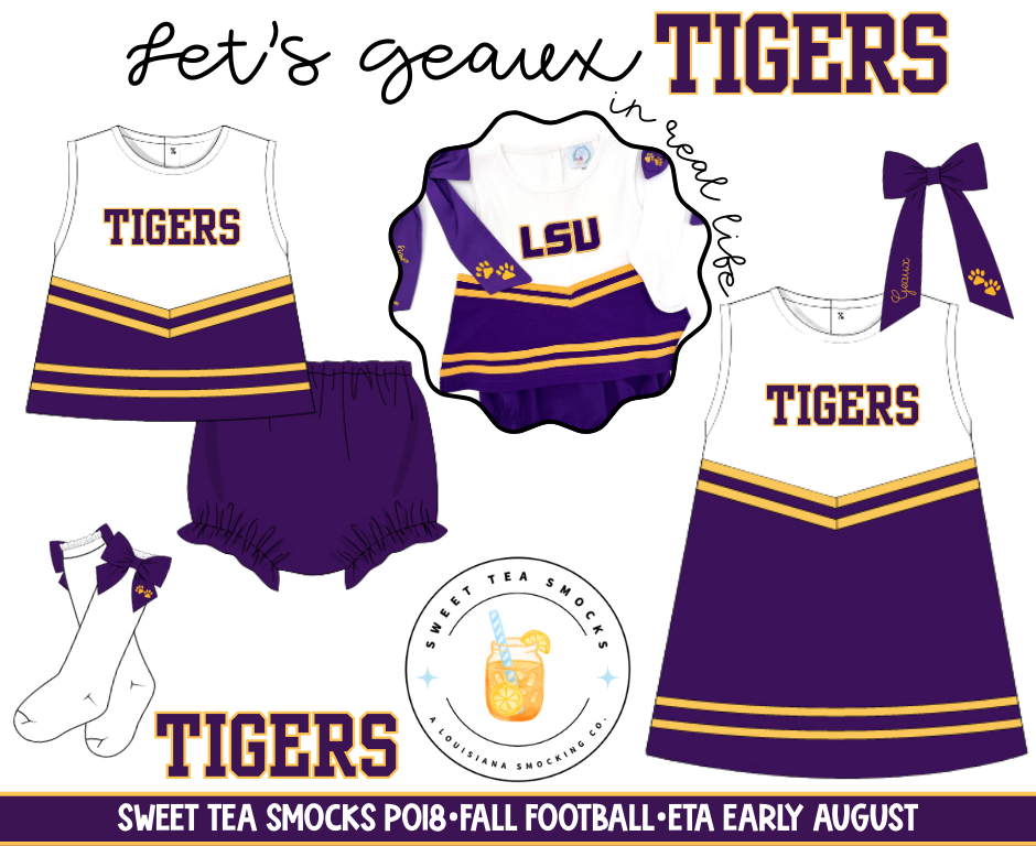 Let’s Geaux Tigers Cheer Dress