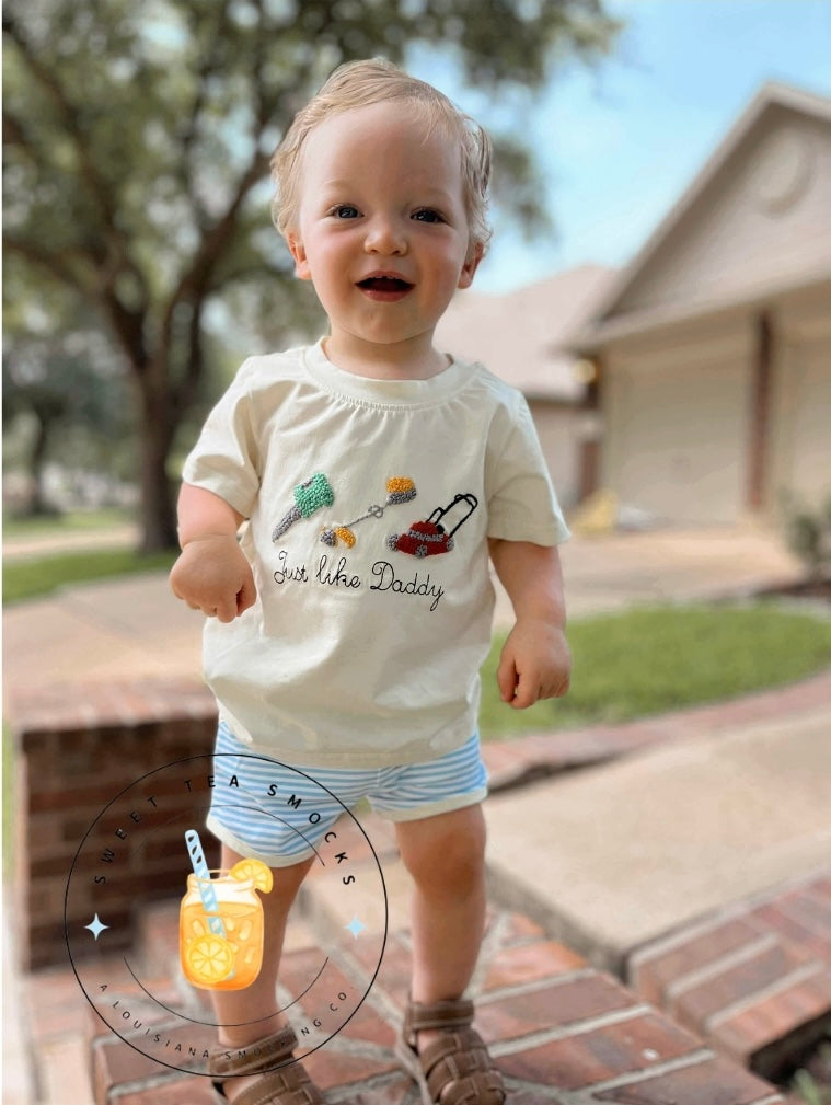 Sweet Tea Time Capsule Collection™ - Just Like Daddy Shorty Set
