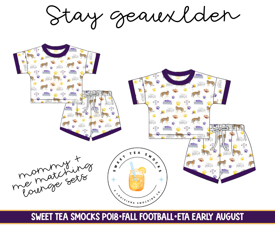 Stay Geauxlden Lounge Set