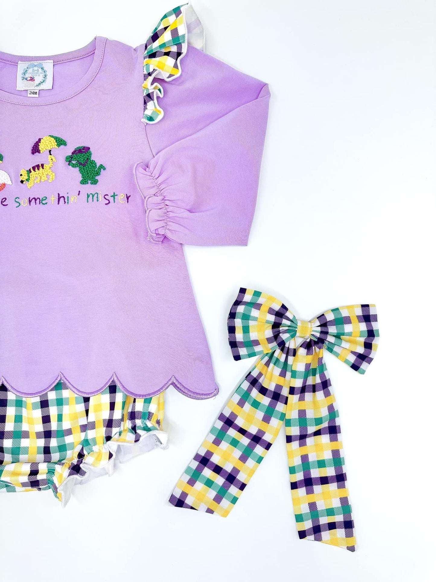 PO 22: Throw Me Somethin’ Mister Girl Bloomer Set