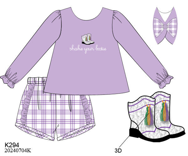 PO 22: Shake Your Bootie Short Set