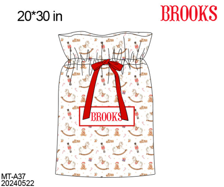 Preorder 28: Smocked Santa Sacks