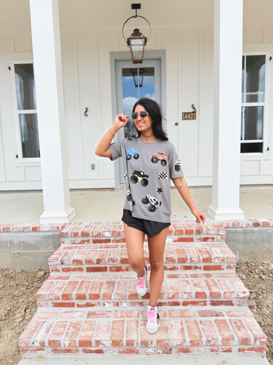 *PREORDER ETA LATE APRIL* Sparkle Jam Adult T-Shirt: Cement