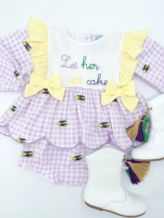 Let Her Eat Cake Bloomer Set