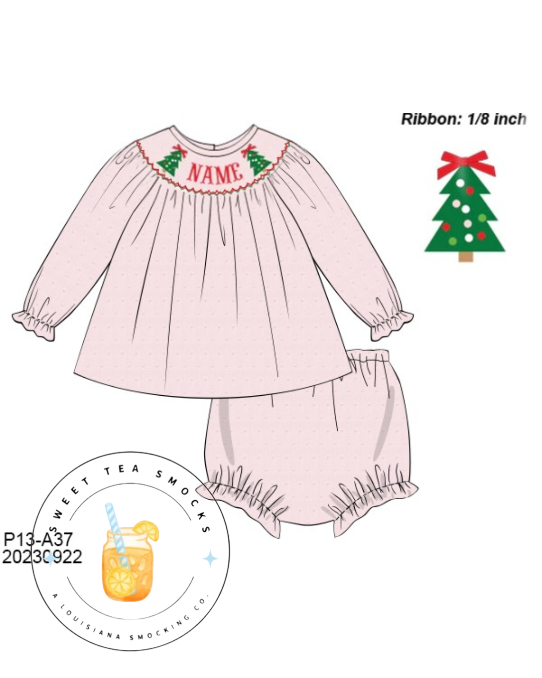 Preorder 28: Bitty Dot Bloomer Set
