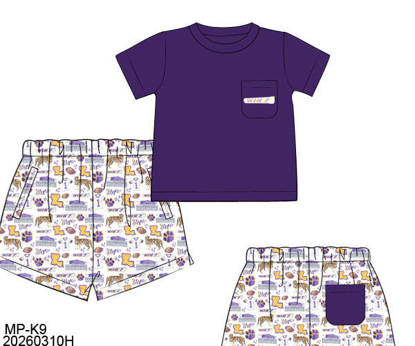 Preorder 26: All I Do Is Win Boy Shorty Set