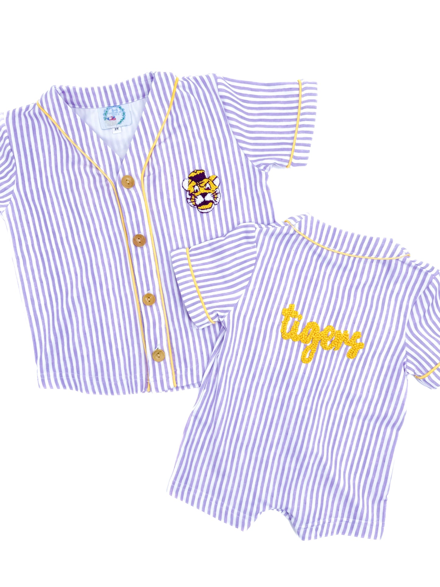 Geaux, Fight, Win Romper