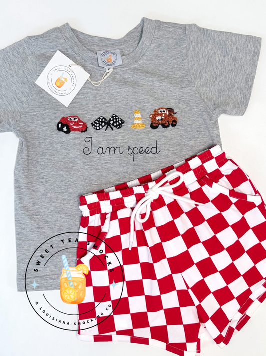 Sweet Tea Time Capsule Collection™ - I am Speed Shorty Set