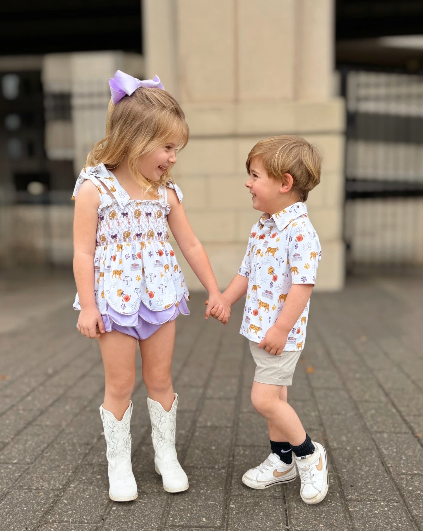 Preorder 26: Love Purple, Live Gold Bloomer Set