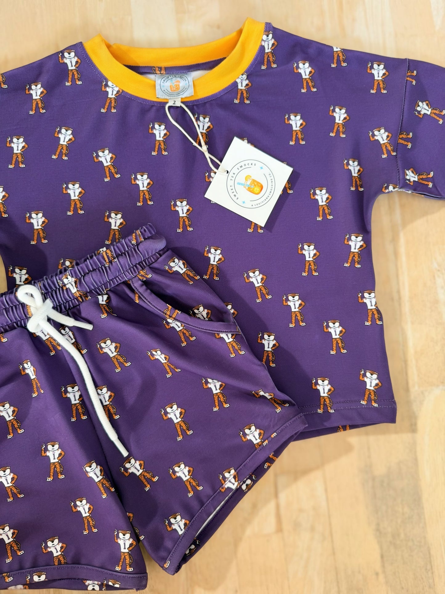 Purple Tiger Bait Adult Lounge Set