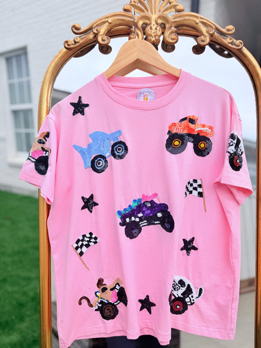 *PREORDER* Sparkle Jam Toddler & Youth Shirt - Pink Smash