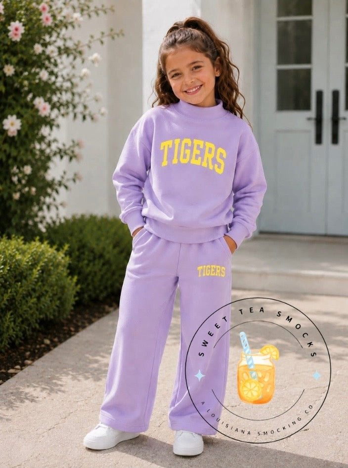 Youth Mock Neck Sweat Sets