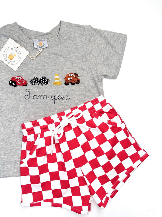 I Am Speed Shorty Set