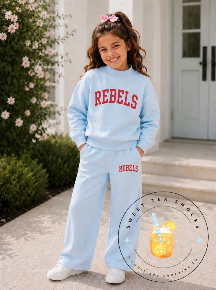 Youth Mock Neck Sweat Sets