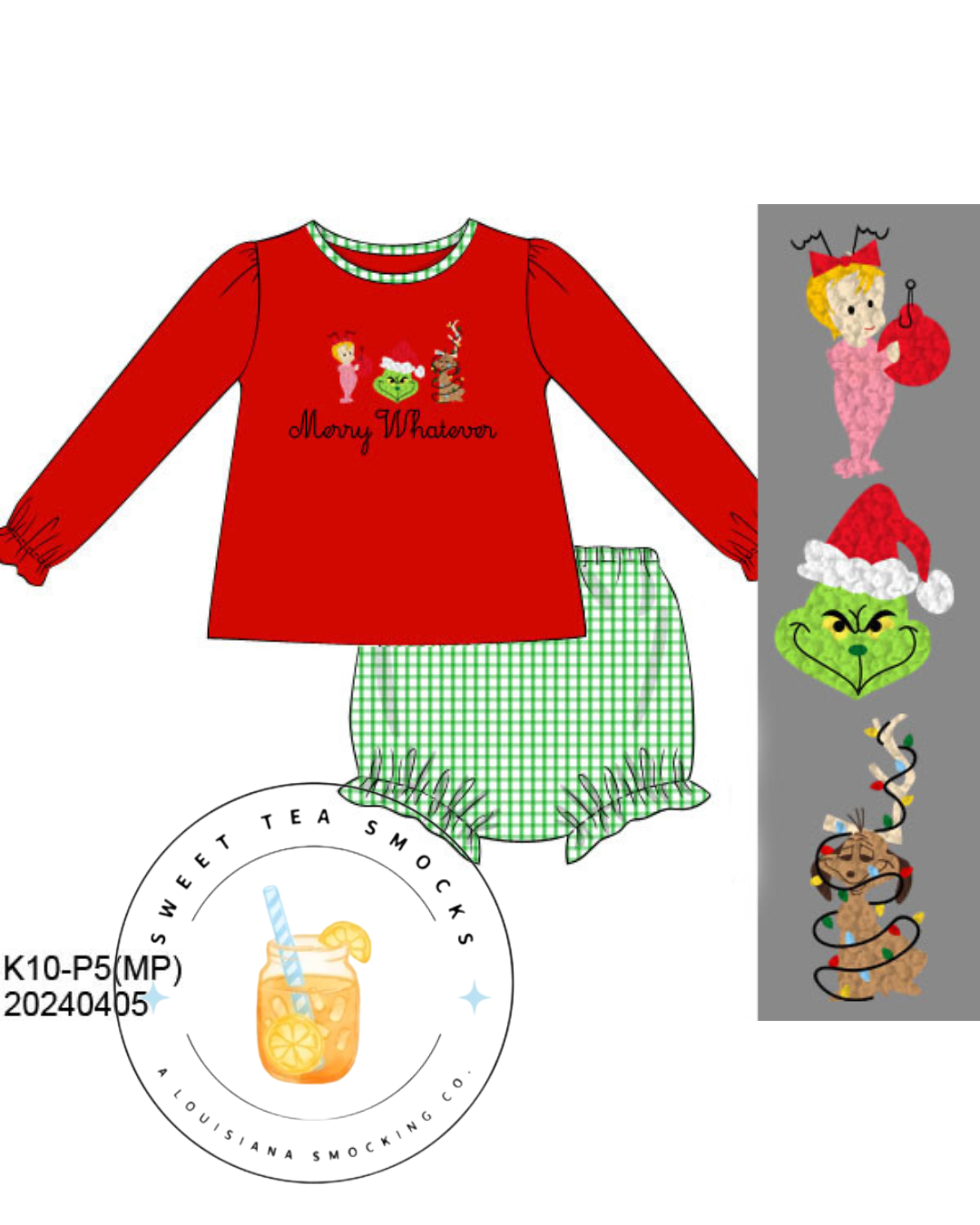 Preorder 28: Merry Whatever Girl Bloomer Set