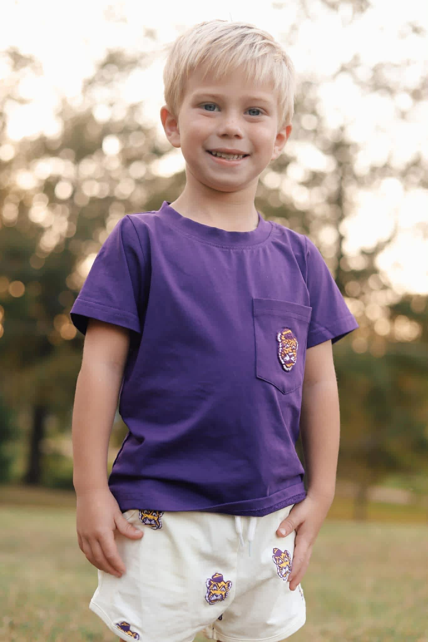 Preorder 26: Callin’ Baton Rouge Boy Shorty Set