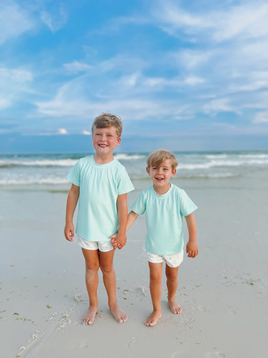 Destin Toile Boy Shorty Set