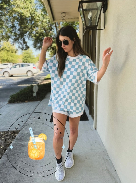 Preorder 27: Retro Check Adult Lounge Set
