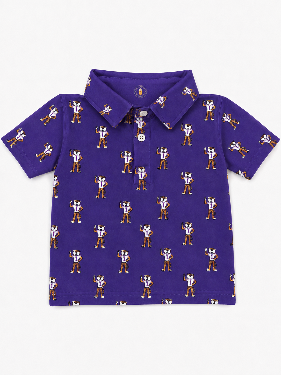 Purple Tiger Bait Adult Polo
