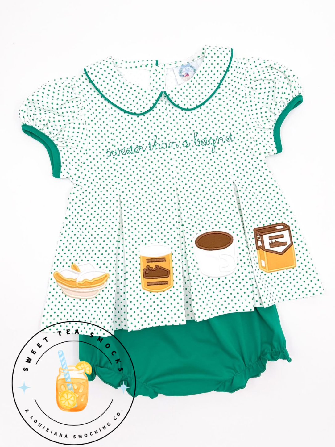 Sweet Tea Time Capsule Collection™ - Sweeter Than A Beignet Bloomer Set