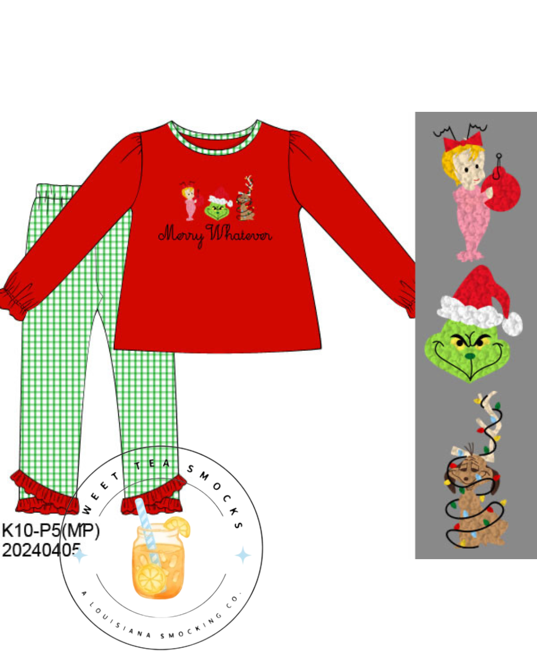 Preorder 28: Merry Whatever Girl Pant Set