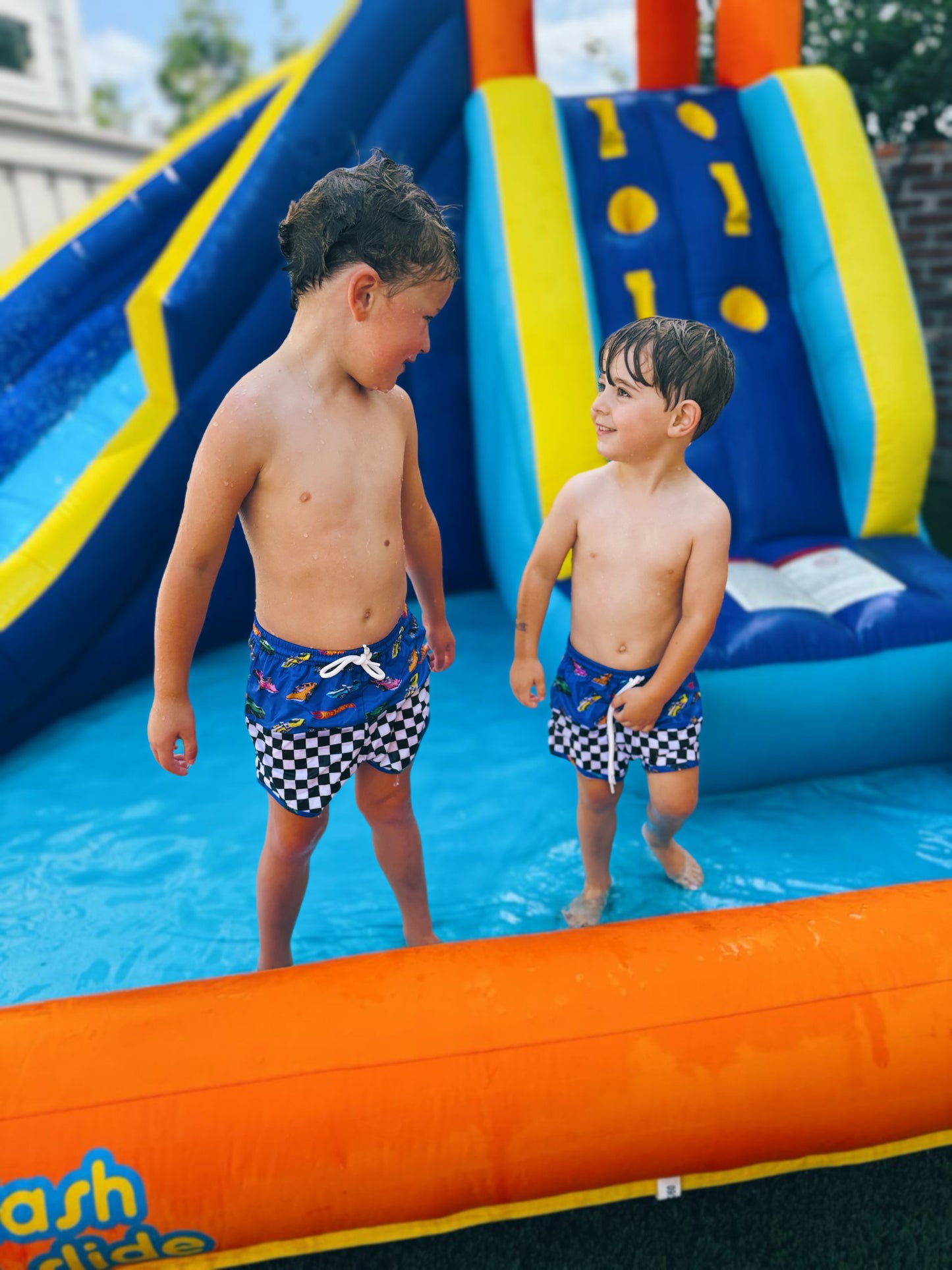 Comin' in Hot Swim Trunks