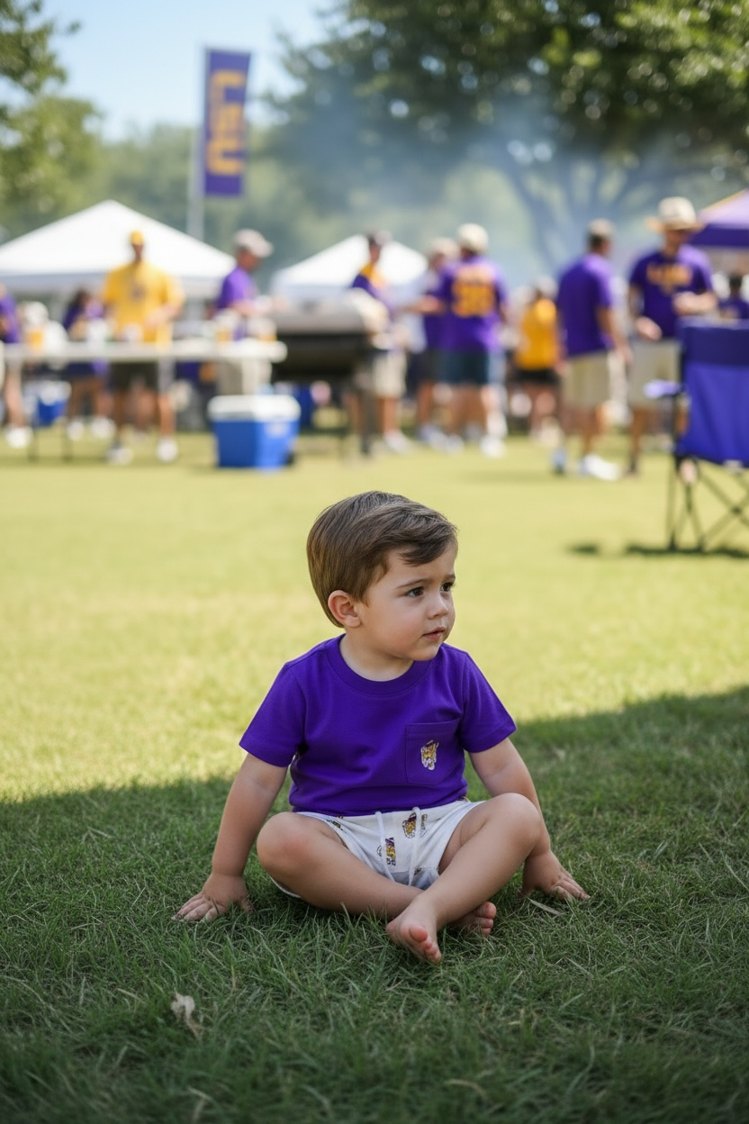 Callin’ Baton Rouge Boy Shorty Set