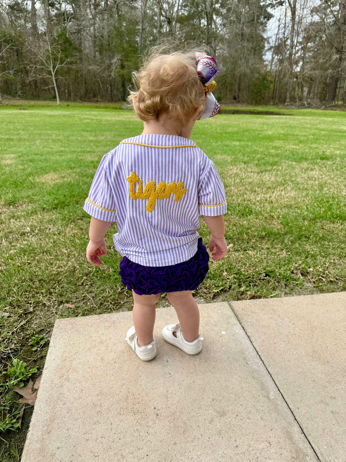 Geaux, Fight, Win Romper