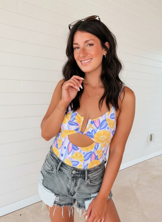 Blush Lemonade One Piece Swimsuit