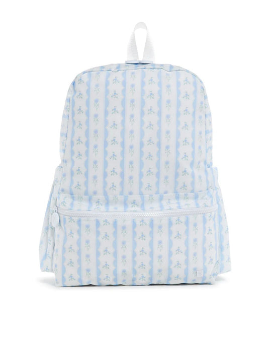 TRVL Backpacker- Blue Ribbon Floral