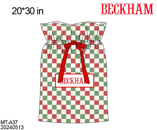 Preorder 28: Smocked Santa Sacks