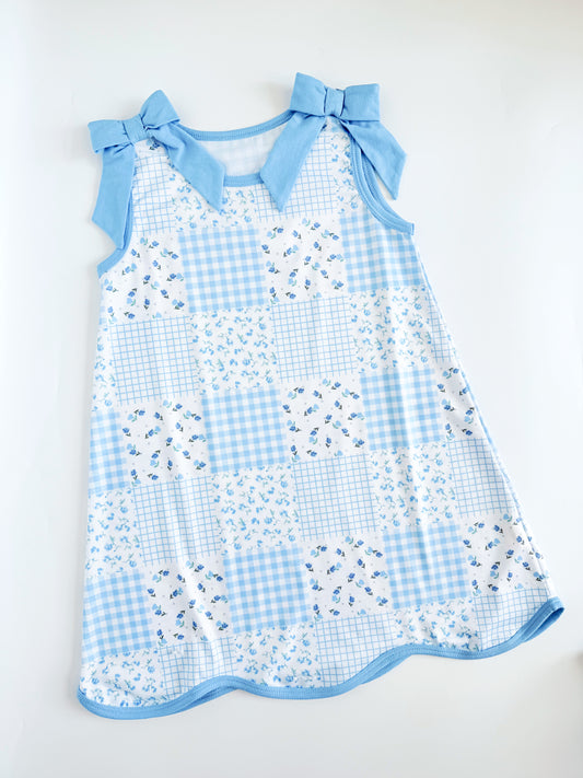 Preorder: Springtime Patchwork Dress