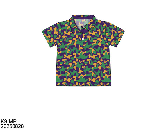 PO 22: Kreme Camo Polo