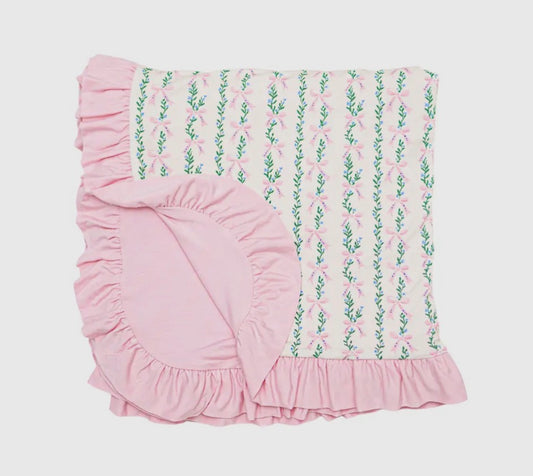 Arabella double layer knit blanket