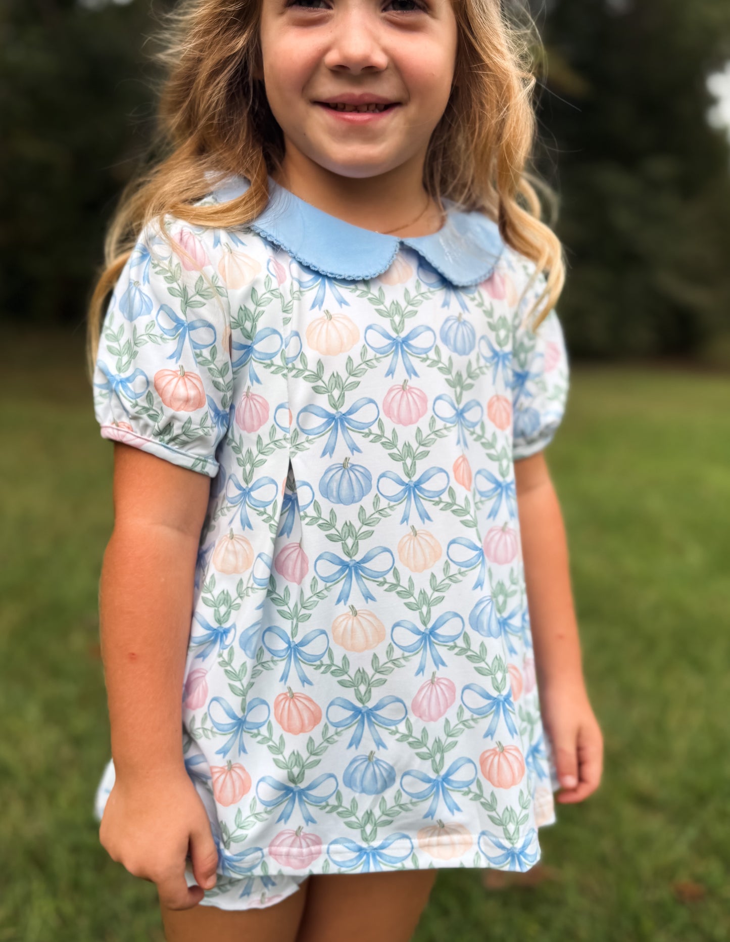 Preppy Pumpkins Bloomer Set